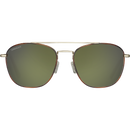 Serengeti CARROLL LARGE aurinkolasit, Shiny Light Gold Tortoise Enamel - Linssi: Mineral Non Polarized 555nm