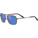 Serengeti ANSEL aurinkolasit, Shiny Gunmetal - Linssi: Mineral Polarized 555nm Blue