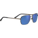 Serengeti ANSEL aurinkolasit, Shiny Gunmetal - Linssi: Mineral Polarized 555nm Blue