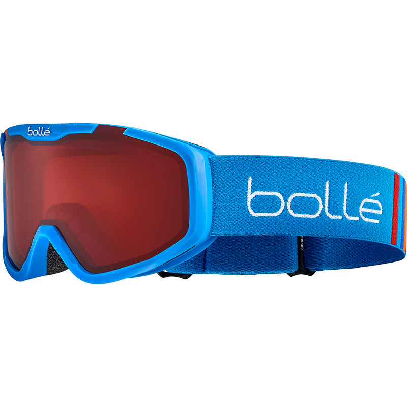 Bollé ROCKET Race Blue Matte lasten laskettelulasit, linssi: Vermillon Cat 2