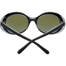 Serengeti BACALL aurinkolasit, Shiny Black Transparent Layer - Linssi: Mineral Polarized 555nm