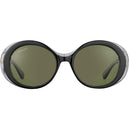 Serengeti BACALL aurinkolasit, Shiny Black Transparent Layer - Linssi: Mineral Polarized 555nm