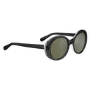 Serengeti BACALL aurinkolasit, Shiny Black Transparent Layer - Linssi: Mineral Polarized 555nm