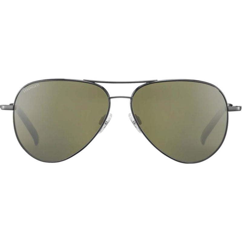 Serengeti CARRARA aurinkolasit, Shiny Gunmetal - Linssi: Mineral Polarized 555nm