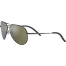 Serengeti CARRARA aurinkolasit, Shiny Gunmetal - Linssi: Mineral Polarized 555nm