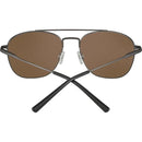 Serengeti CARROLL LARGE aurinkolasit, Matte Dark Gunmetal - Linssi: Mineral Polarized Drivers