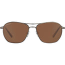 Serengeti LUNGER aurinkolasit, Shiny Dark Gunmetal - Linssi: Mineral Polarized Drivers Gradient