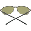 Serengeti SPELLO aurinkolasit, Shiny Gunmetal - Linssi: Mineral Polarized 555nm