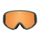 Spy laskettelulasit Crusher elite matte steel green - ll persimmon 3100000000349