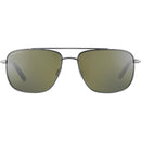 Serengeti TELLARO aurinkolasit, Shiny Gunmetal - Linssi: Mineral Polarized 555nm